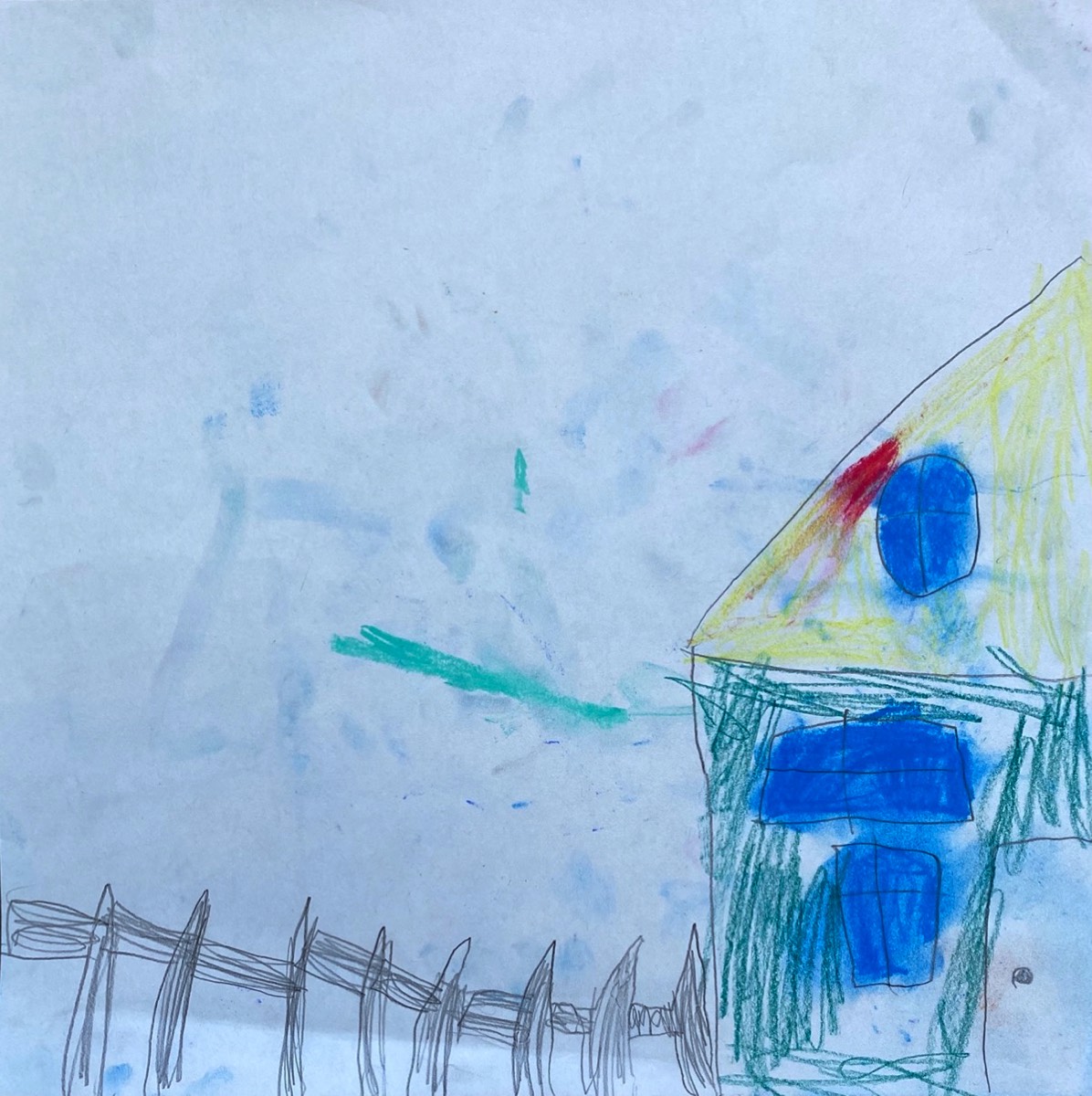 Lia Lukaschyk, 5 Jahre, ohne Titel, Pastell